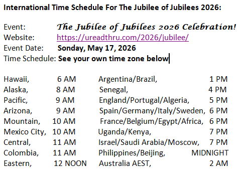 Time Schedule